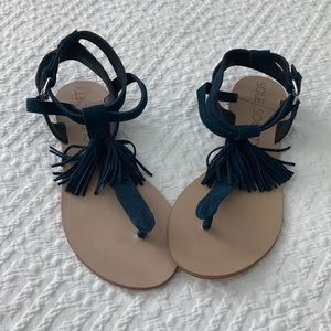 Sole Society Pandora Navy sandals Size 10
